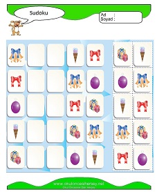 Sudoku Çocuk Bulmacaları